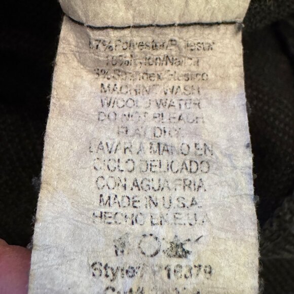 Carly Jean Los Angeles Marlowe Corduroy Pants – Black – Size Medium - Picture 10 of 10